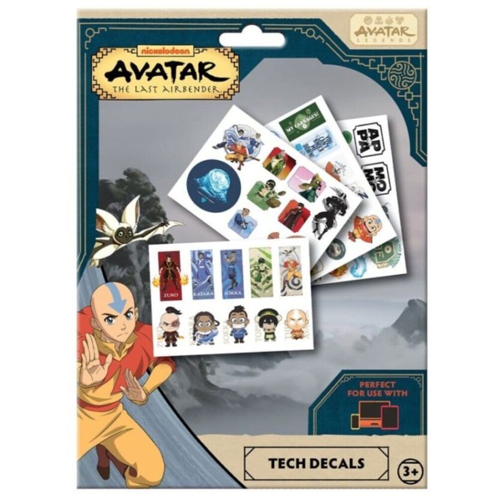 Avatar the Last Airbender Tech Decals Set COLLECTIBLES